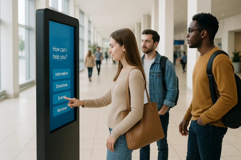 Przyszłość interaktywnych kiosków – inteligentne rozwiązania jutra